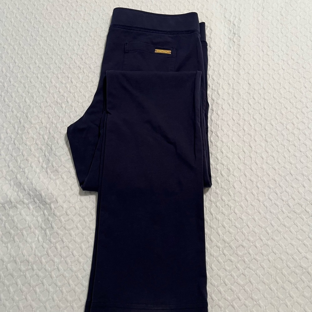 Lilly Pulitzer lounge pants in rich navy color